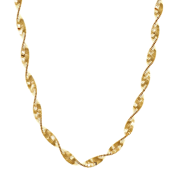 Collierkette, 14K, Gelbgold