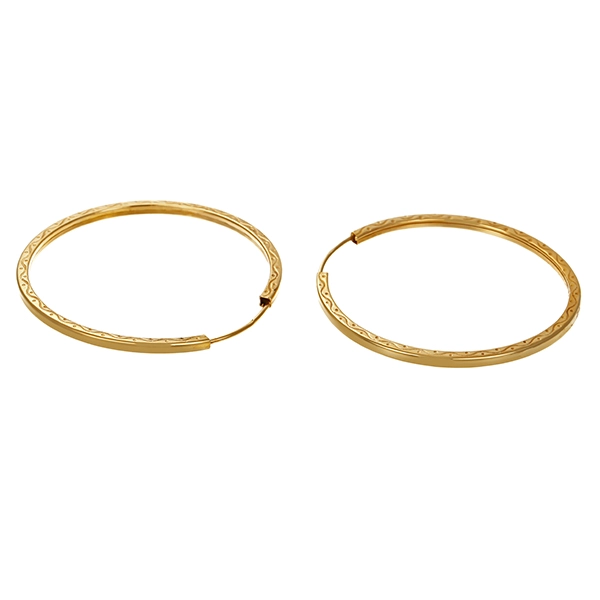 Creolen, 14K, Gelbgold