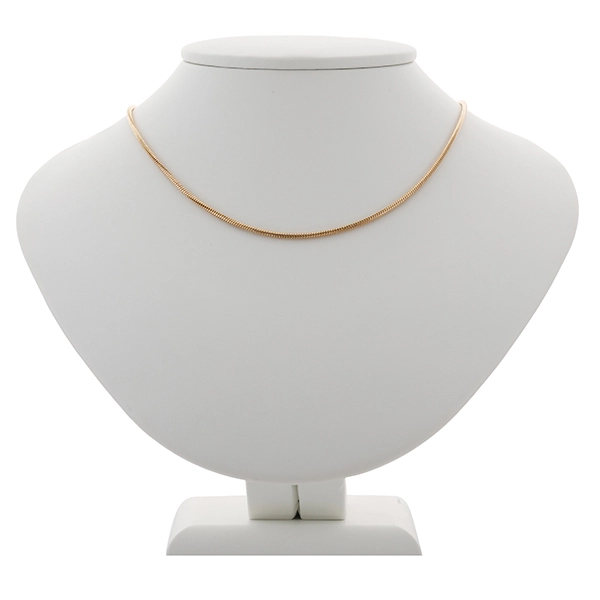 Collierkette, 14K, Gelbgold, Schlangen-