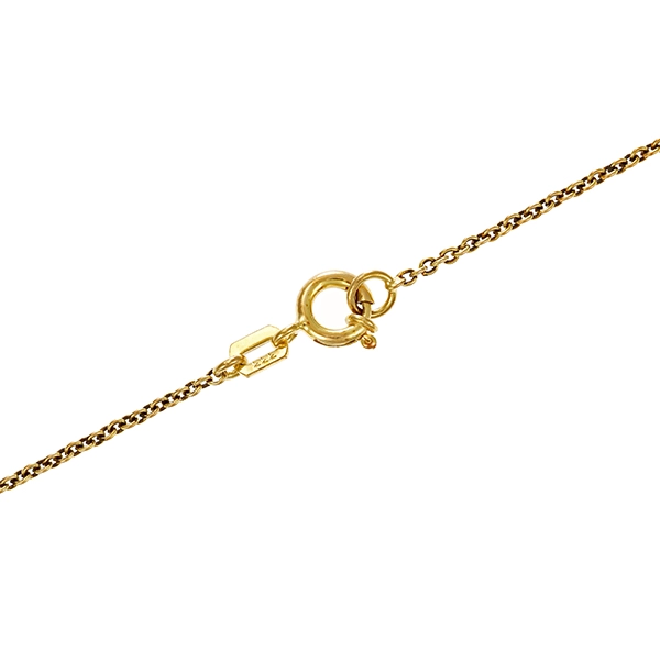 Collier, 8K, Gelbgold, Granat