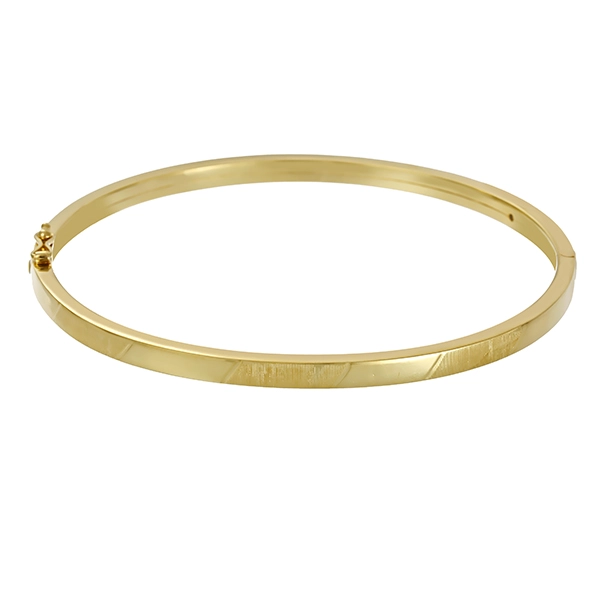 Armreif, 14K, Gelbgold