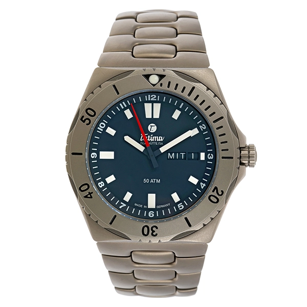 Herrenuhr, Tutima M2 'Seven Seas' Automatik