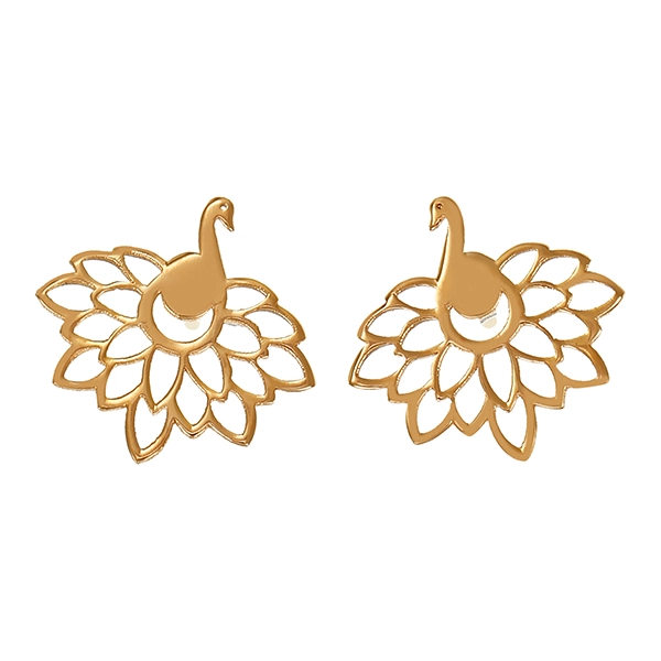 Ohrstecker, 18K, Gelbgold