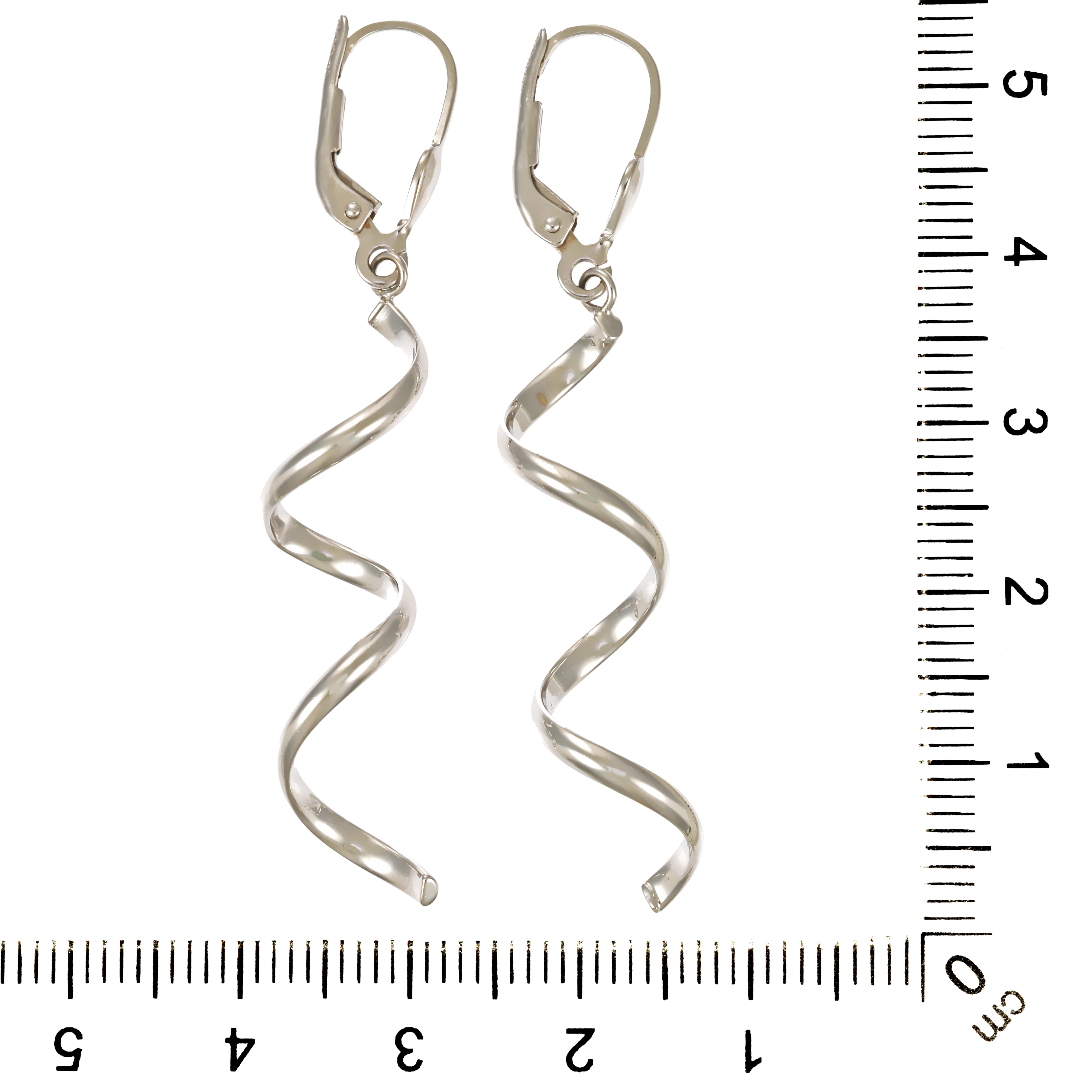 Ohrhänger, 14K, Weißgold