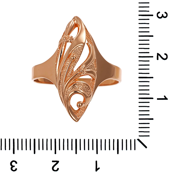 Ring, 14K, Rotgold