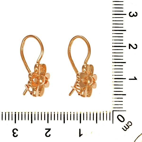 Ohrhänger, 14K, Rotgold