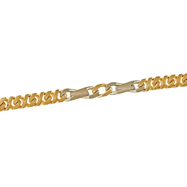 Armband, 14K, Gelb-/Weißgold