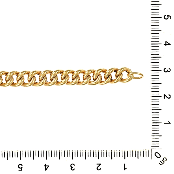 Armband, 8K, Gelbgold, Panzer
