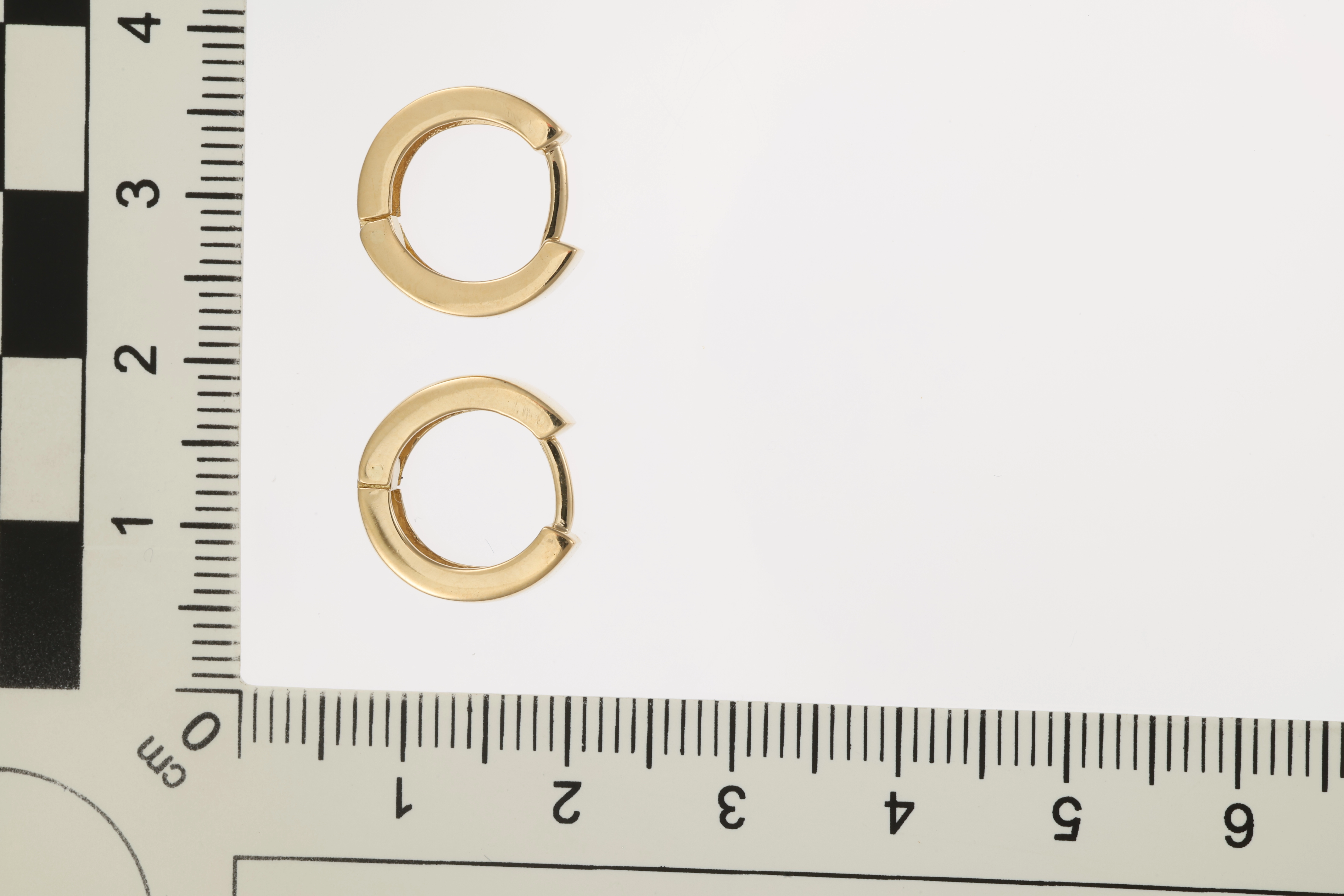 Creolen, 14K, Gelbgold