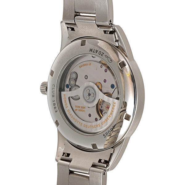 Herrenuhr Nomos Glashütte 'Club Sport Neomatik 3 9 Smoke'