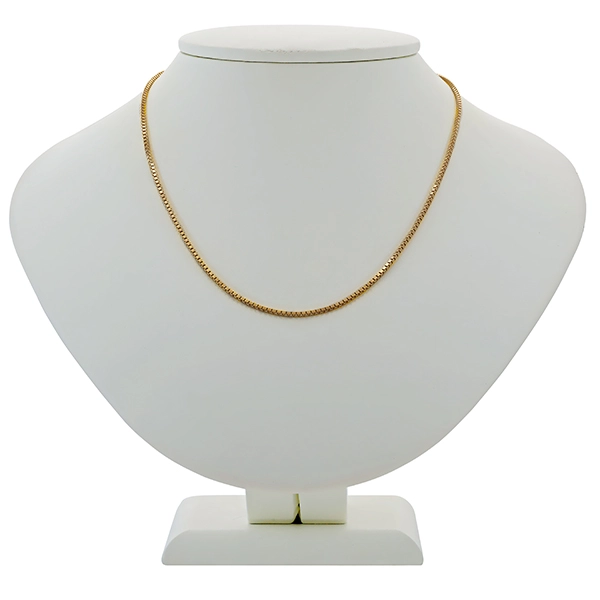 Collierkette, 14K, Gelbgold, Venezianer-