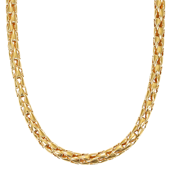 Goldkette, 14K, Gelbgold