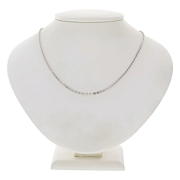 Collierkette, 8K, Weißgold