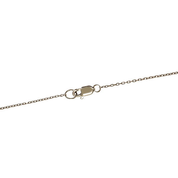 Collier, 14K, Weißgold, Brillant