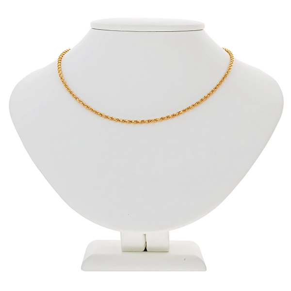 Kette, 18K, Gelbgold, Kordel-