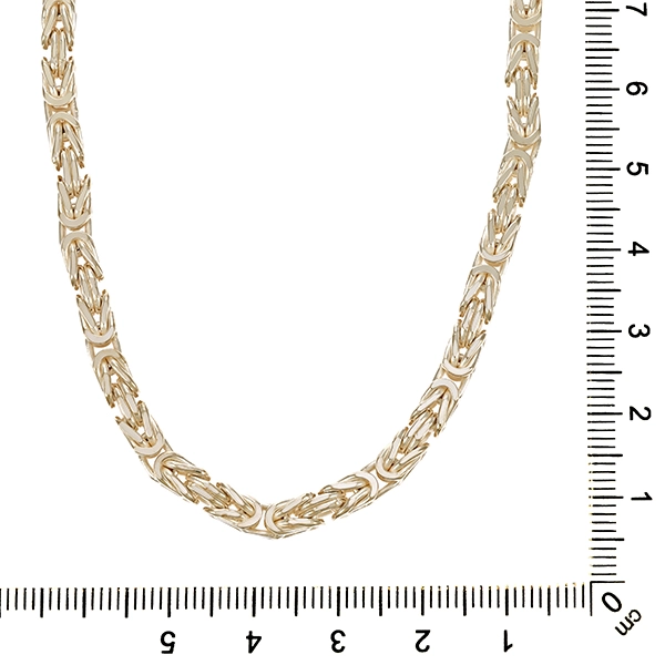 Kette, 925, Silber, Königs, L60cm