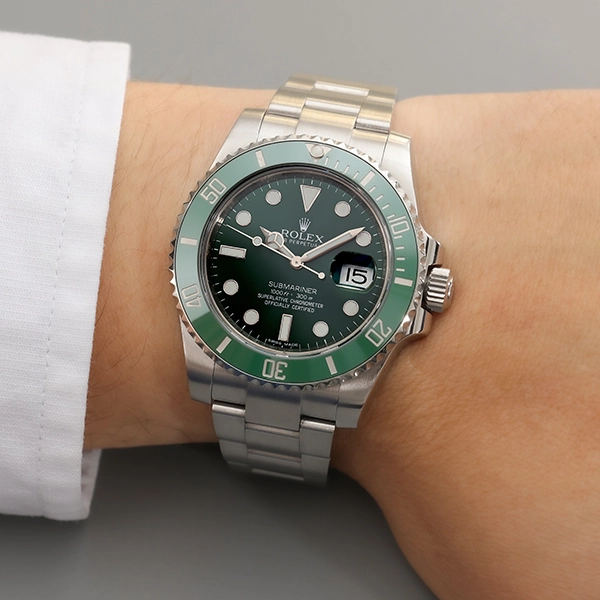 Herrenuhr Rolex 'Submariner' (Hulk) Automatik