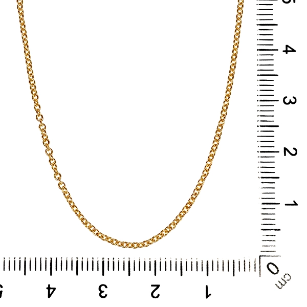 Collierkette, 14K, Gelbgold, Anker-