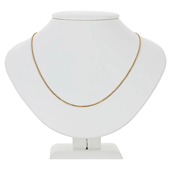 Collierkette, 14K, Gelbgold, Venezianer-