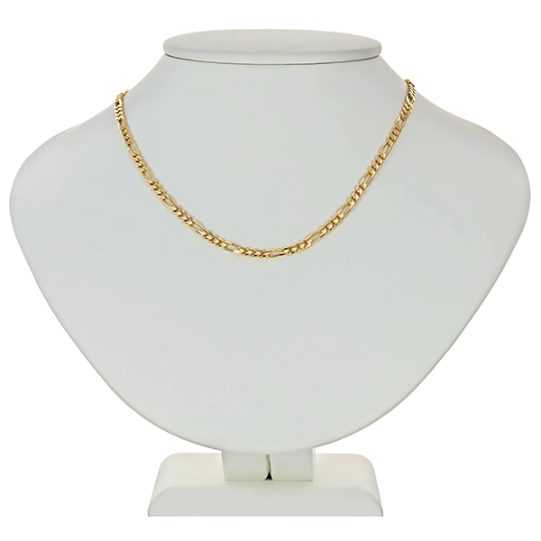 Kette, 14K, Gelbgold, Figaro