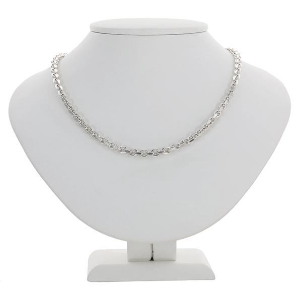 Kette, 925, Silber, Anker-