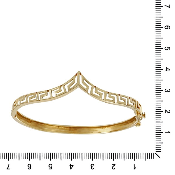 Armreif, 14K, Gelbgold