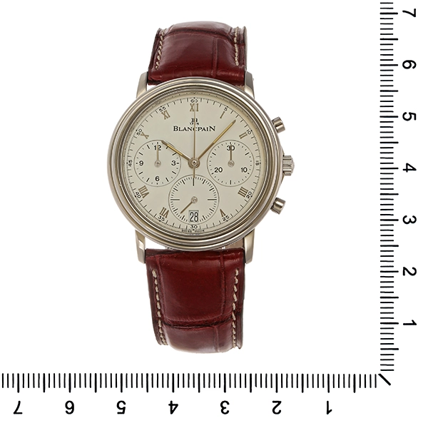 Damenuhr, Blancpain 'Villeret Chronograph' Handaufzug