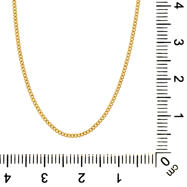 Kette, 14K, Gelbgold, Panzer