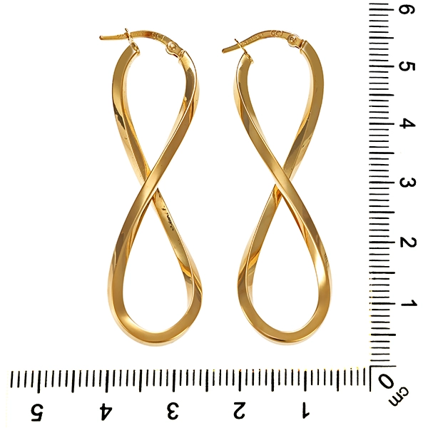 Creolen, 14K, Gelbgold