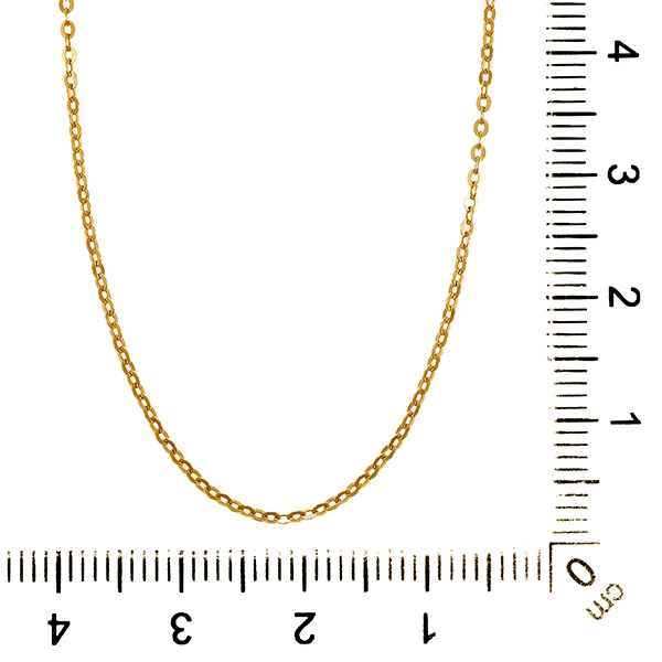 Collierkette 18K, Gelbgold
