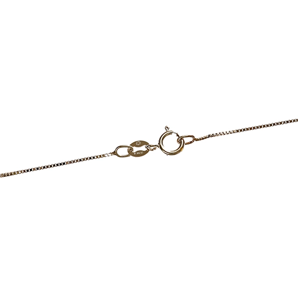 Collier, 18K, Weißgold, Brillanten, Venezianer-