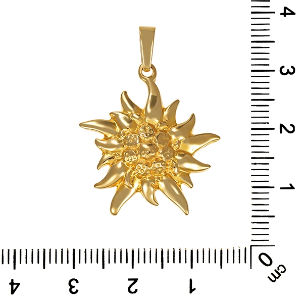 Anhänger, 14K, Gelbgold