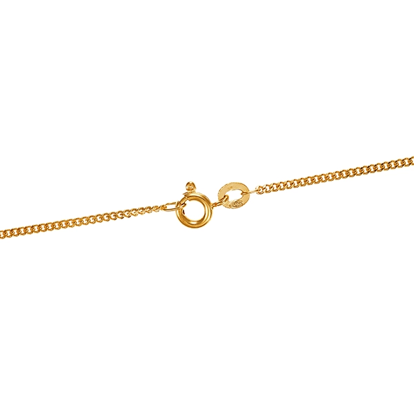 Collierkette, 18K, Gelbgold, Panzer-