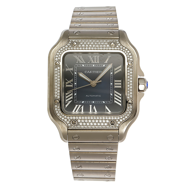 Damenuhr, Cartier 'Santos de Cartier' Automatik