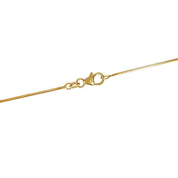 Collier, 14K, Gelbgold, Perlen
