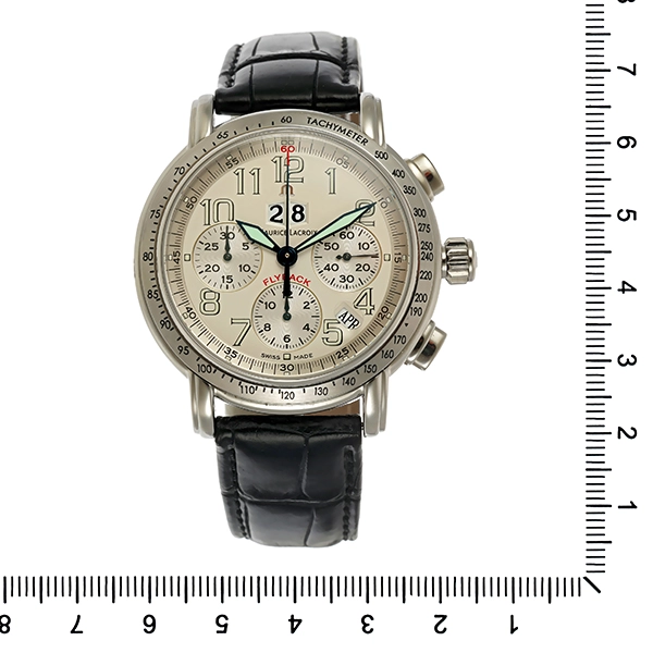 Herrrenuhr, Maurice Lacroix 'Masterpiece Flyback'