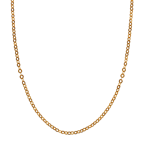 Collierkette, 14K, Gelbgold, Anker-
