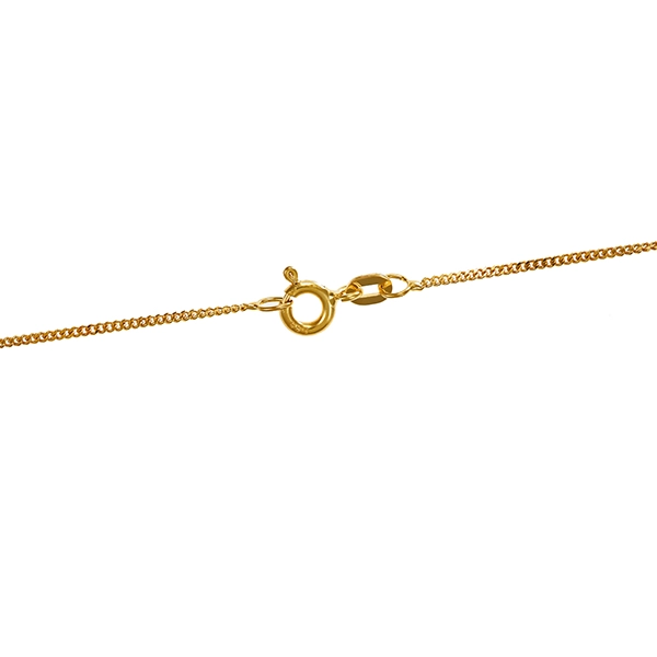 Collierkette, 14K, Gelbgold, Panzer-