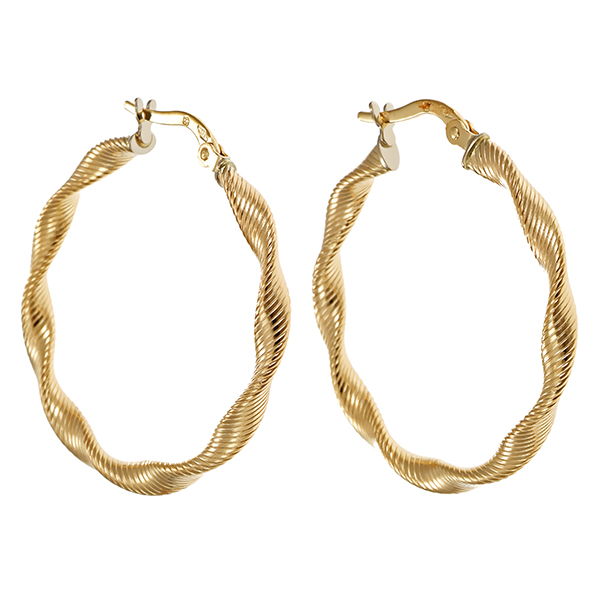 Creolen, 9K, Gelbgold