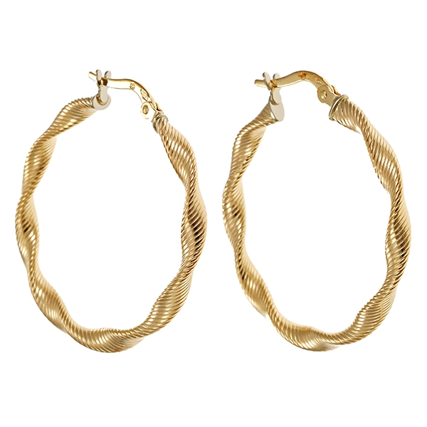 Creolen, 9K, Gelbgold