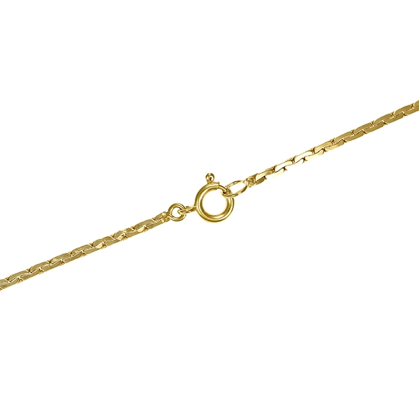Collier, 8K, Gelbgold, Granat