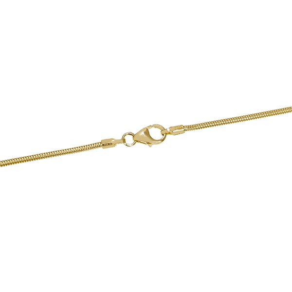 Collierkette, 14K, Gelbgold, Schlange