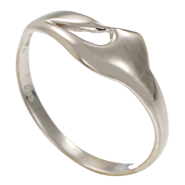 Ring, 14K, Weißgold