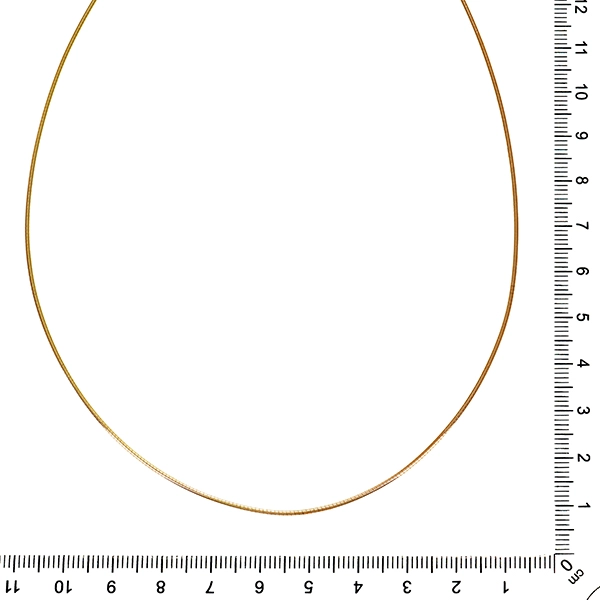 Collier, 8K, Gelbgold