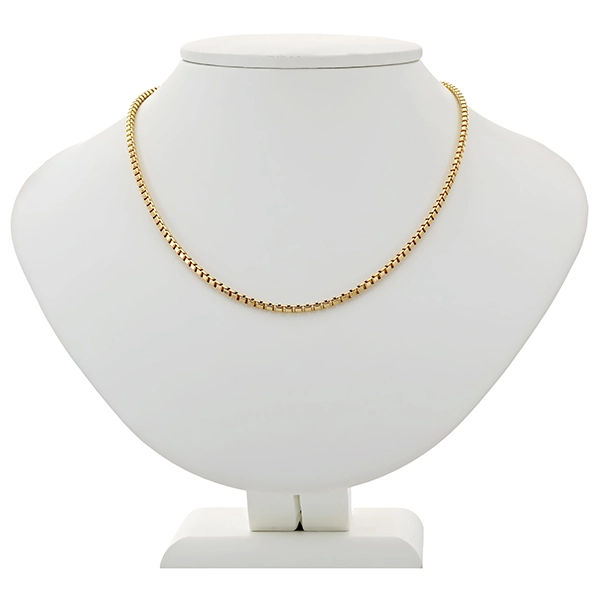 Kette, 14K, Gelbgold, Venezianer