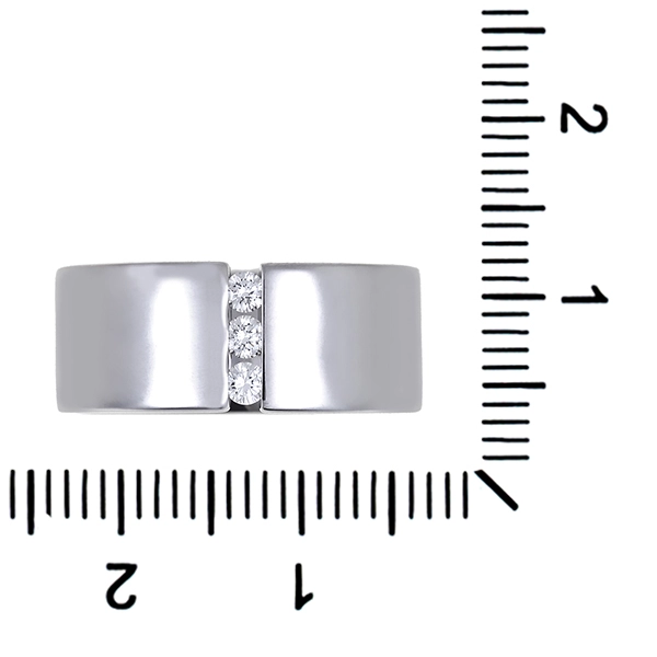 Diamantring, 14K, Weißgold, Brillanten