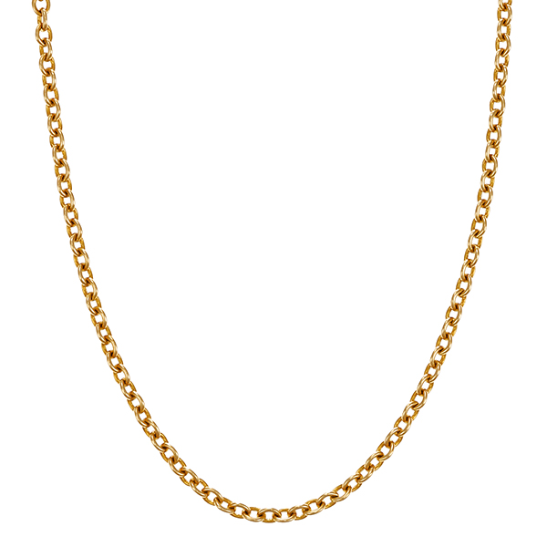 Collierkette, 14K, Anker