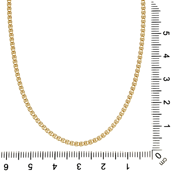 Collierkette, 14K, Gelbgold