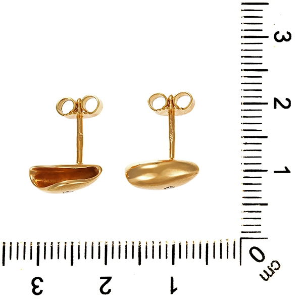 Ohrstecker, 14K, Gelbgold, Brillant