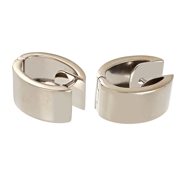 Creolen, 18K, Weißgold